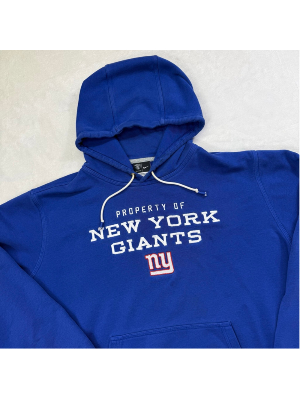 Men's Nike New York Giants Hoodie XL Blue NFL Training